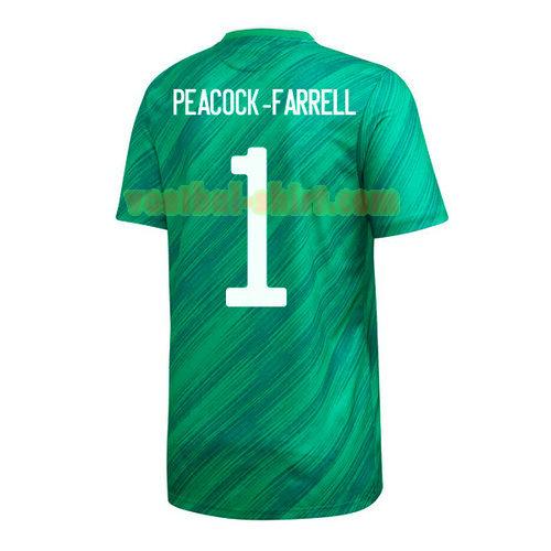 peacock farrell 1 noord ierland thuis shirt 2020 mannen