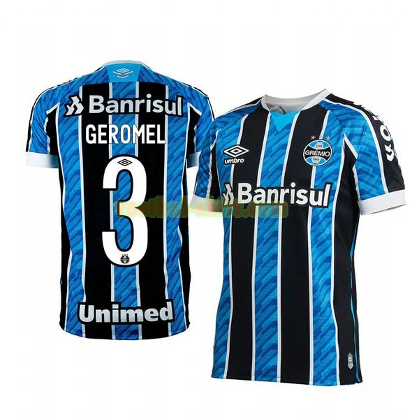 pedro geromel 3 gremio thuis shirt 2020-2021 mannen