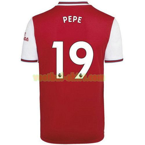 pepe 19 arsenal thuis shirt 2019-2020 mannen