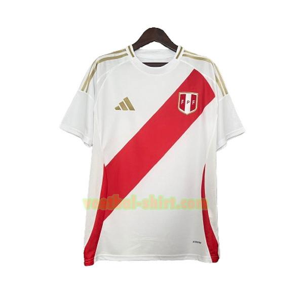 peru thuis shirt 2024 thailand rood blauw mannen