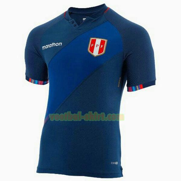 peru uit shirt 2021 2022 blauw mannen