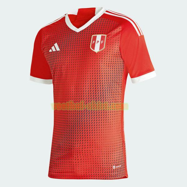 peru uit shirt 2023 thailand rood mannen