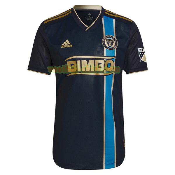 philadelphia union thuis shirt 2022 2023 thailand zwart mannen