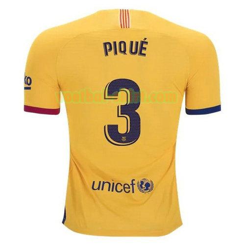 pique 3 barcelona uit shirt 2019-2020 mannen