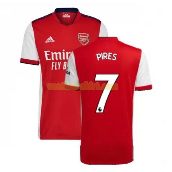 pires 7 arsenal thuis shirt 2021 2022 rood mannen