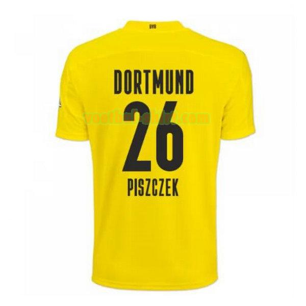 piszczek 26 borussia dortmund thuis shirt 2020-2021 mannen