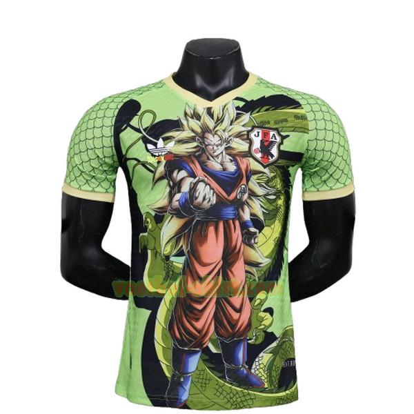 player japan special edition shirt 2024 groen mannen