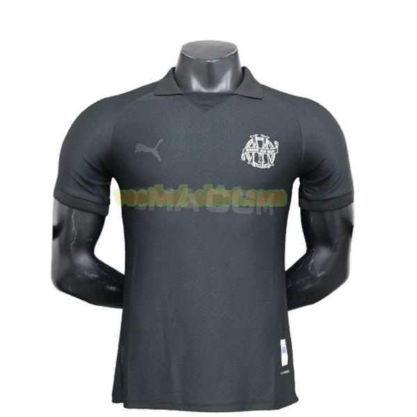 player olympique marseille special edition shirt 2024 zwart mannen