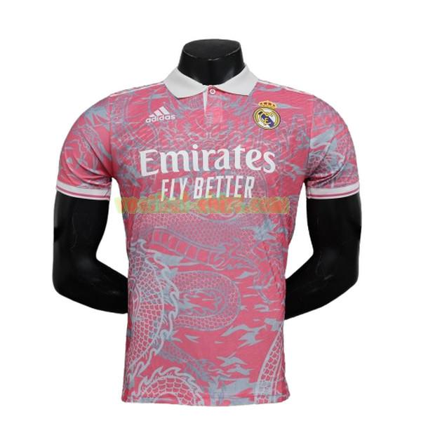 player real madrid special edition shirt 2024 2025 roze mannen
