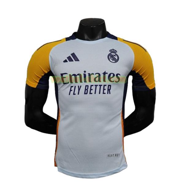 player real madrid training shirt 2024 wit mannen
