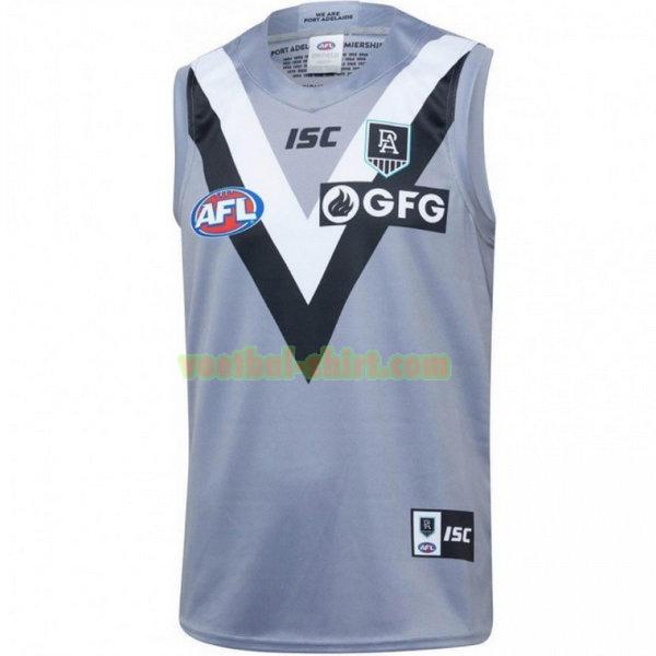 port adelaide uit shirt 2020 grijs mannen