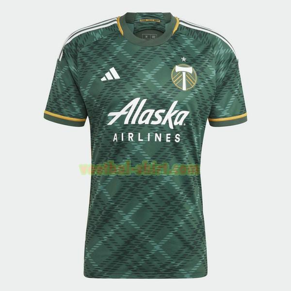 portland timbers thuis shirt 2023 2024 thailand groen mannen