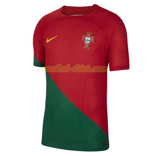 portugal thuis shirt 2022 rood groen mannen