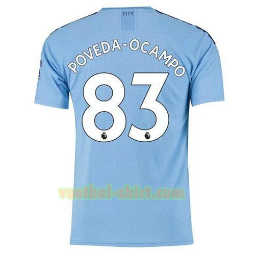 poveda ocampo 83 manchester city thuis shirt 2019-2020 mannen