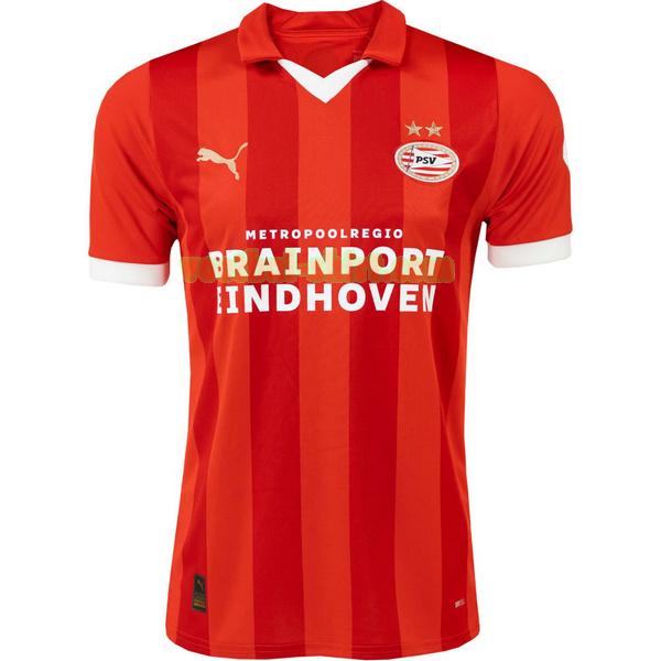 psv eindhoven thuis shirt 2023 2024 rood mannen