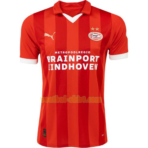 psv eindhoven thuis shirt 2023 2024 thailand rood mannen