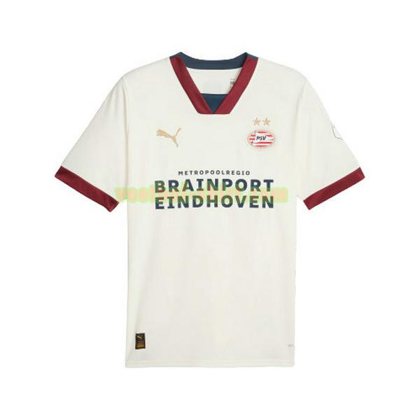 psv eindhoven uit shirt 2023 2024 thailand wit mannen