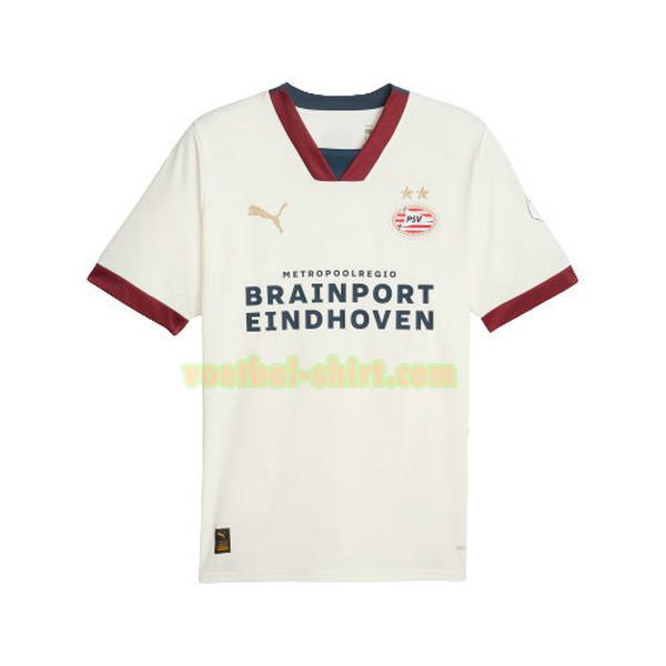 psv eindhoven uit shirt 2023 2024 wit mannen