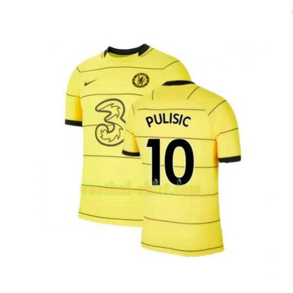 pulisic 10 chelsea 3e shirt 2021 2022 geel mannen