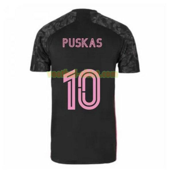 puskas 10 real madrid 3e shirt 2020-2021 zwart mannen