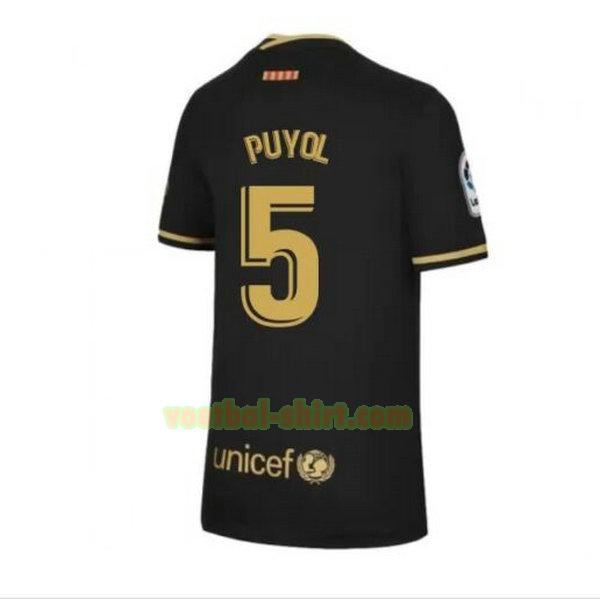 puyol 5 barcelona uit shirt 2020-2021 mannen