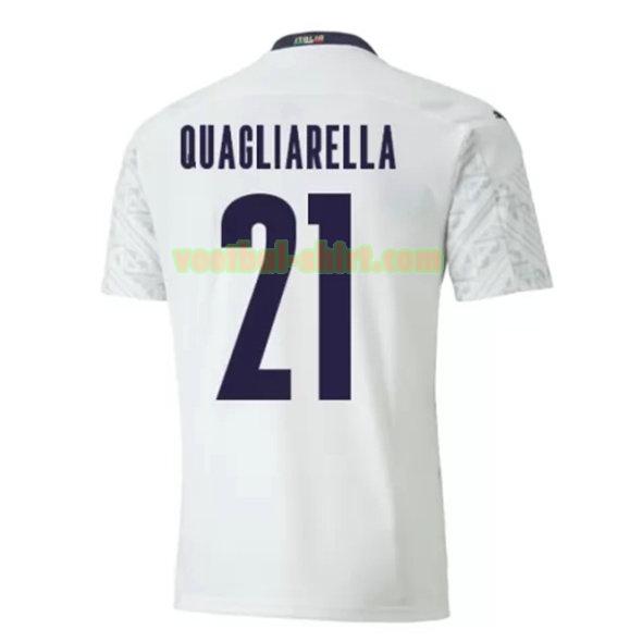 quagliarella 21 italië uit shirt 2020 mannen