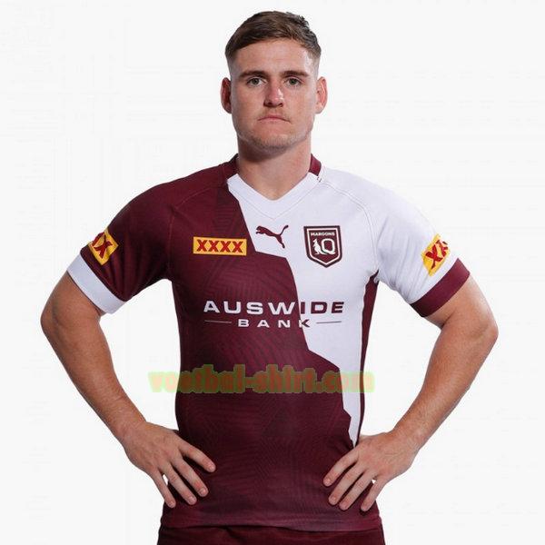 queensland maroons captain run shirt 2021 purper mannen