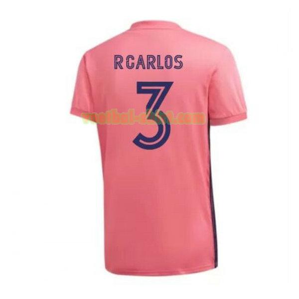 r.carlos 3 real madrid uit shirt 2020-2021 mannen