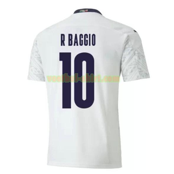 r baggio 10 italië uit shirt 2020 mannen