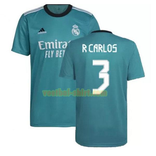 r carlos 3 real madrid 3e shirt 2021 2022 groen mannen