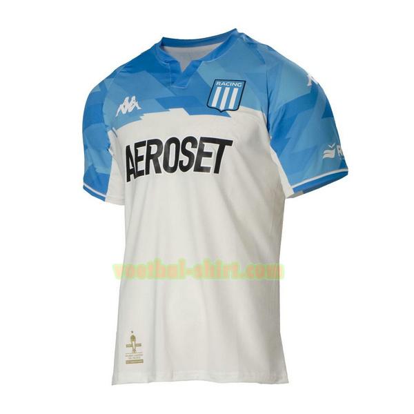 racing club 3e shirt 2022 2023 thailand wit blauw mannen