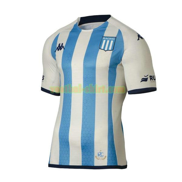 racing club thuis shirt 2023 thailand wit blauw mannen