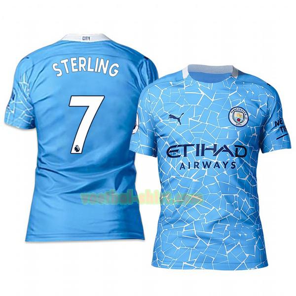 raheem sterling 7 manchester city thuis shirt 2020-2021 mannen