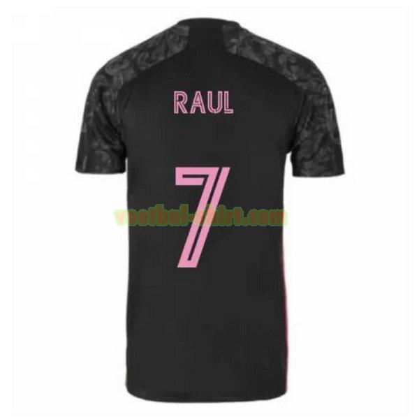 raul 7 real madrid 3e shirt 2020-2021 zwart mannen