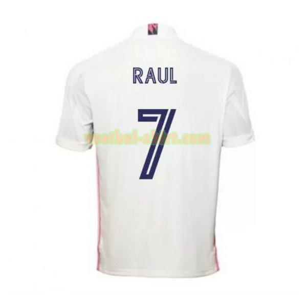 raul 7 real madrid thuis shirt 2020-2021 mannen