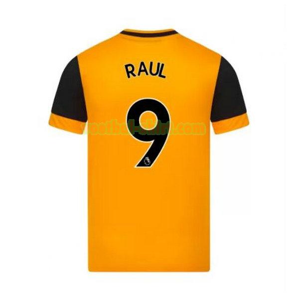 raul 9 wolves thuis shirt 2020-2021 geel mannen