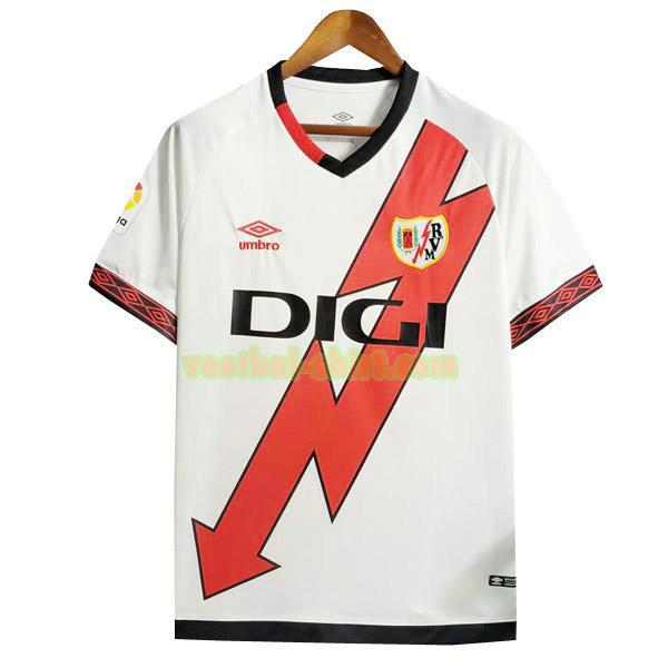 rayo vallecano thailand thuis shirt 2022 2023 wit mannen