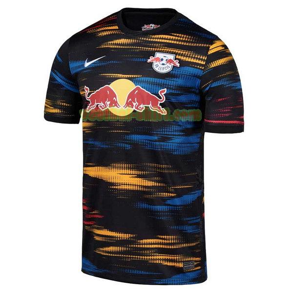 rb leipzig uit shirt 2021 2022 zwart mannen