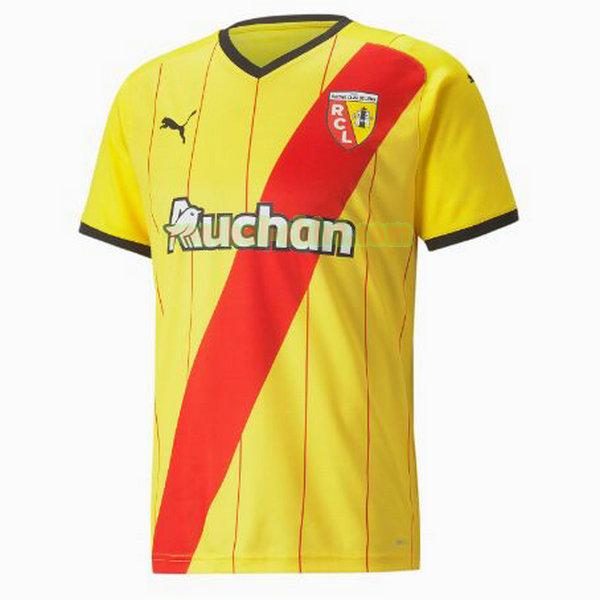 rc lens thuis shirt 2021 2022 thailand geel mannen