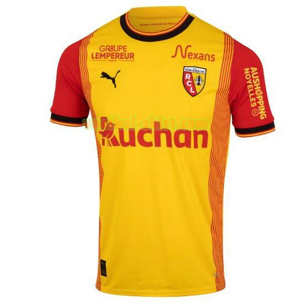 rc lens thuis shirt 2023 2024 thailand geel mannen