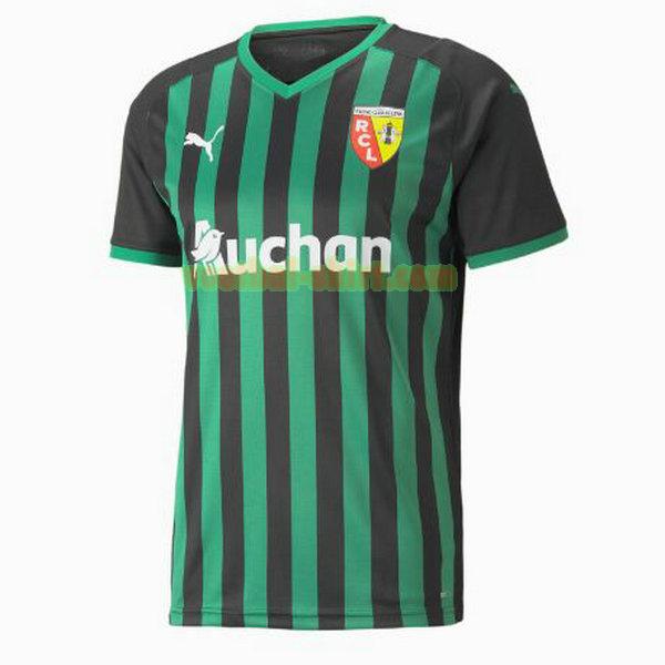 rc lens uit shirt 2021 2022 thailand zwart groen mannen