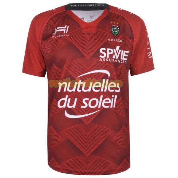 rc toulon thuis shirt 2019-2020 rood mannen