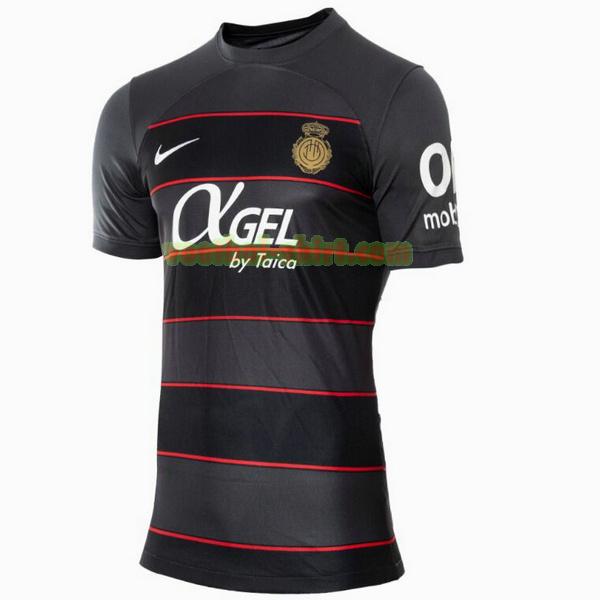 rcd mallorca uit shirt 2023 2024 thailand zwart mannen