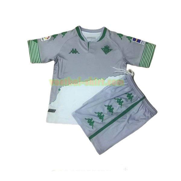 real betis 3e shirt 2020-2021 grijs kinderen