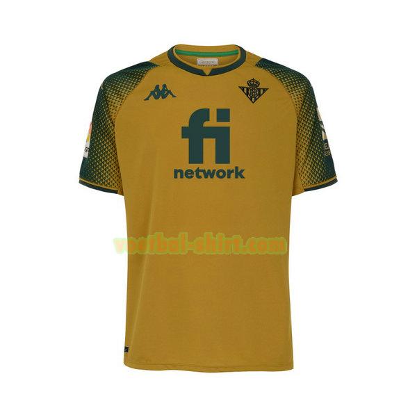 real betis 3e shirt 2021 2022 thailand geel mannen