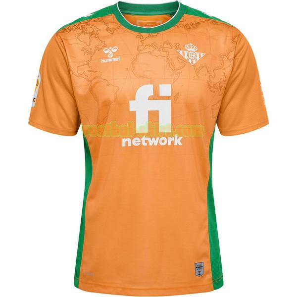 real betis 3e shirt 2022 2023 oranje mannen