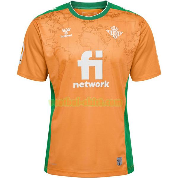 real betis thailand 3e shirt 2022 2023 oranje mannen