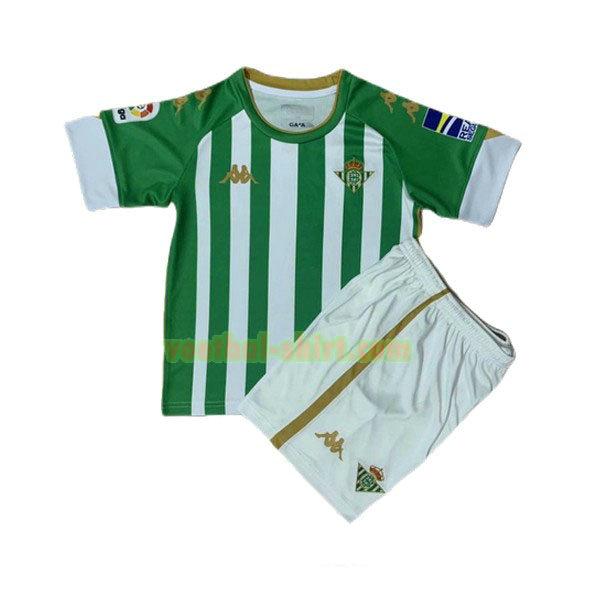 real betis thuis shirt 2020-2021 groen wit kinderen