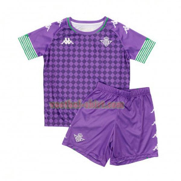 real betis thuis shirt 2020-2021 purper kinderen