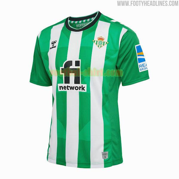 real betis thuis shirt 2022 2023 groen wit mannen